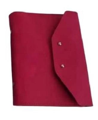 Opakowanie Organizer B6 nubuk malinowy