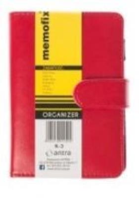 Opakowanie Organizer Memofix A6 czerwony