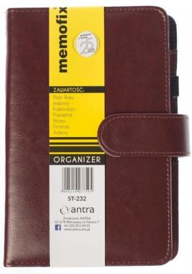 Opakowanie Organizer Memofix B6 ST/SA brązowy