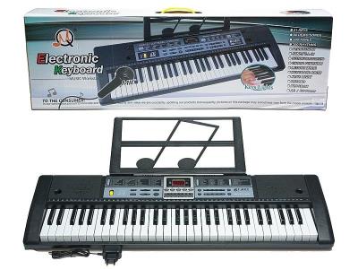 Organki 61 klawiszy z mikrofonem. Wydawca: ADAR. SmakLiter.pl Opakowanie Organki 61 klawiszy z mikrofonem