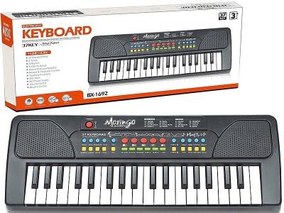 Opakowanie Organki na baterie 37 klawiszy z mikrofonem