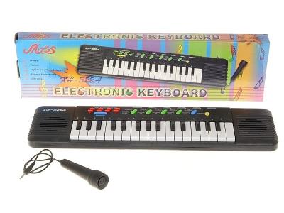 Opakowanie Organy 32 klawisze na baterie z mikrofonem