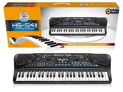 Opakowanie Organy 54 klawisze na baterie z mikrofonem