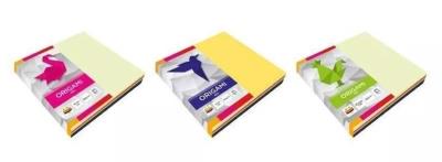 Opakowanie Origami 10x10 cm mix kolorów  A'100