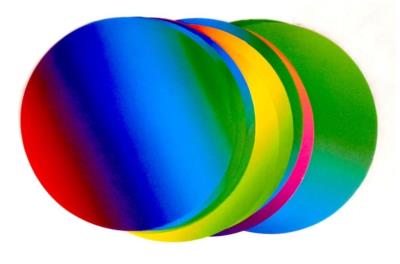 Origami tęczowe 100g koło 15cm 50 ark. Wydawca: Galeria Hobby. SmakLiter.pl Opakowanie Origami tęczowe 100g koło 15cm 50 ark