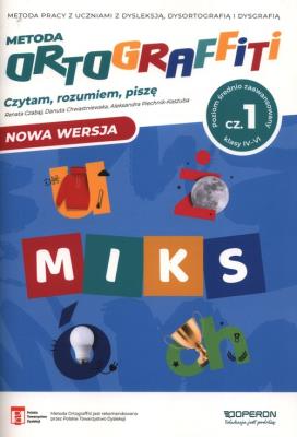 Ortograffiti Czytam, rozumiem, piszę cz.1. Autor:   Praca zbiorowa. SmakLiter.pl Okładka książki Ortograffiti Czytam, rozumiem, piszę cz.1