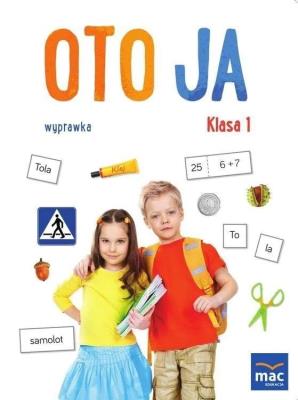 Okładka książki Oto ja SP 1 Wyprawka + zakładka