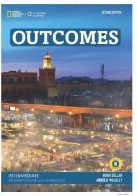 Outcomes 2nd Edition Intermediate SB/WB SPLIT B. Autor: Hugh Dellar, Andrew Walkley. SmakLiter.pl Okładka książki Outcomes 2nd Edition Intermediate SB/WB SPLIT B