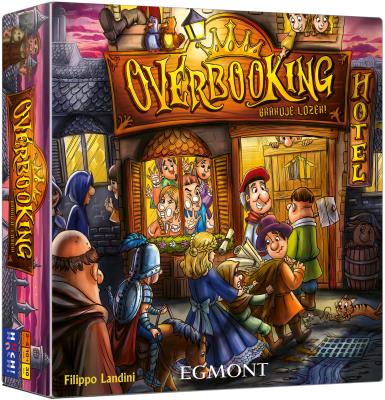 Okładka książki Overbooking. Brakuje łóżek