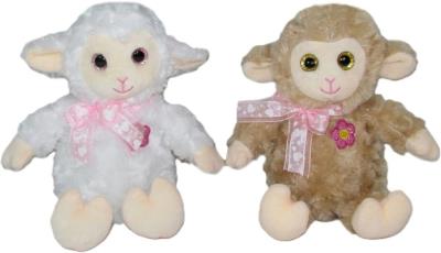 Opakowanie Owieczka kwiatkiem Love 25cm MIX