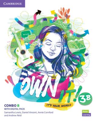 Own it! L3B Combo B with Digital Pack. Autor: Lewis Samantha, Vincent Daniel, Cornford Annie, Reid Andrew. SmakLiter.pl Okładka książki Own it! L3B Combo B with Digital Pack