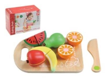 Opakowanie Owoce drewniane do krojenia
