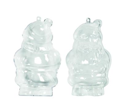 Opakowanie Ozdoba akrylowa BN Święty Mikołaj wys 13,5cm 2szt