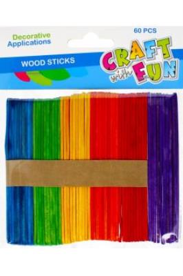 Opakowanie Ozdoba dekoracyjna drewniane patyczki kolorowe