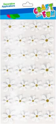 Opakowanie Ozdoba dekoracyjna stokrotki sprzylepne 28szt