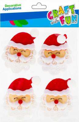 Opakowanie Ozdoba filcowa Mikołaj