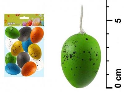 Okładka książki Ozdoba jajko 4cm/12szt. S170044F