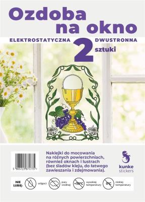 Opakowanie Ozdoba na okno elektrostatyczna 2szt