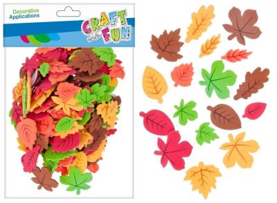 Opakowanie Ozdoba samoprzylepna liść jesień 180szt