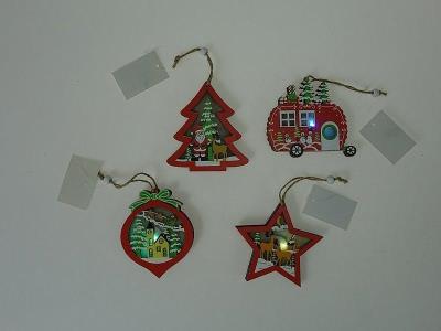 Opakowanie Ozdoba świąteczna z zawieszką (24szt)