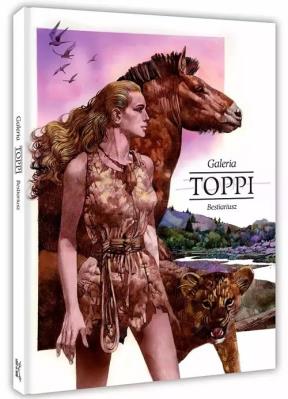 PA Toppi Galeria Bestiariusz. Autor: Toppi Sergio. SmakLiter.pl Okładka książki PA Toppi Galeria Bestiariusz