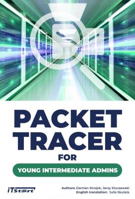Okładka książki Packet Tracer for young intermediate admins