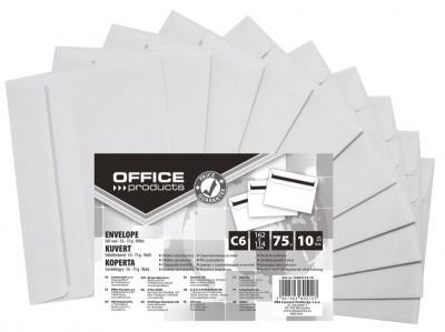 Paczka koperty samoklejące Office Products 114x162mm białe 10szt.. Wydawca: Office Products. SmakLiter.pl Opakowanie Paczka koperty samoklejące Office Products 114x162mm białe 10szt.