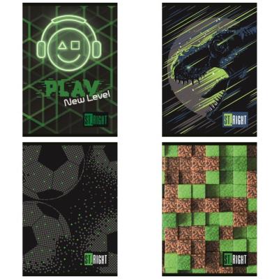 Opakowanie Paczka Zeszyt A5 32 k. kratka mix wzorów 15 szt.