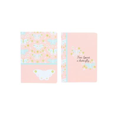 Opakowanie Paczka zeszyt A5 48k.kratka Butterflies mix pakiet 5 sztuk