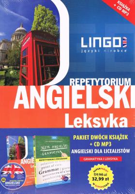 Pakiet: Angielski dla licealistów. Gramatyka i leksyka.. Autor: Opracowanie zbiorowe. SmakLiter.pl Okładka książki Pakiet: Angielski dla licealistów. Gramatyka i leksyka.