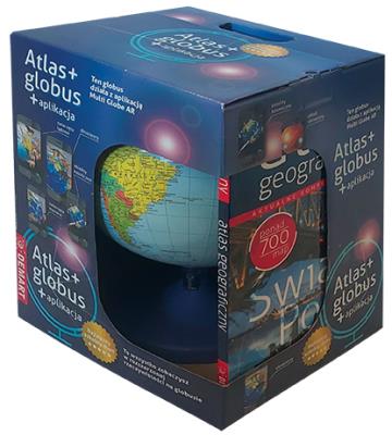 Okładka książki Pakiet: Atlas + globus