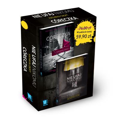 Pakiet Córeczka / Nie ufaj nikomu. Autor: Kathryn Croft. SmakLiter.pl Okładka książki Pakiet Córeczka / Nie ufaj nikomu