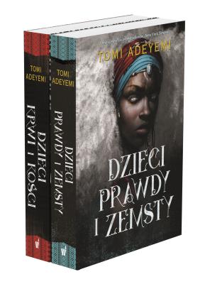 Pakiet Dzieci prawdy i zemsty / Dzieci krwi i kości. Autor: Tomi Adeyemi. SmakLiter.pl Okładka książki Pakiet Dzieci prawdy i zemsty / Dzieci krwi i kości