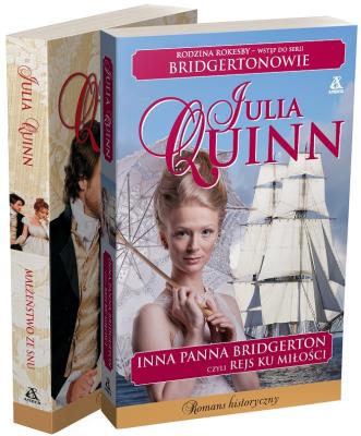Okładka książki Pakiet: Inna panna Bridgerton, czyli rejs ku miłości / Małżeństwo ze snu