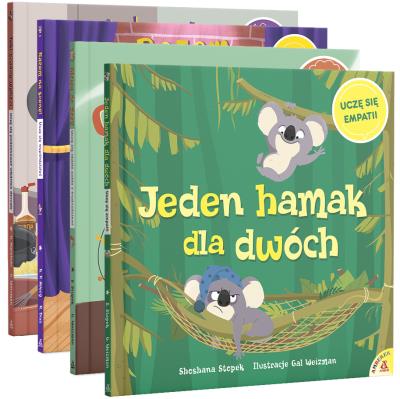 Okładka książki Pakiet Jeden hamak dla dwóch / Głowa do góry! / Razem na scenę! / Jaki trudny wybór!