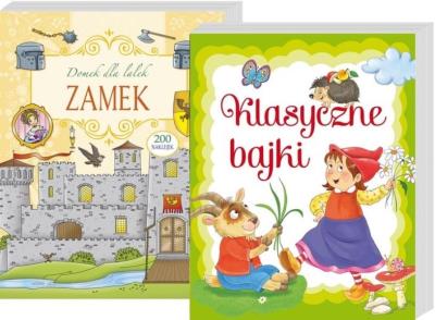 Okładka książki Pakiet: Klasyczne bajki/Domek dla lalek. Zamek