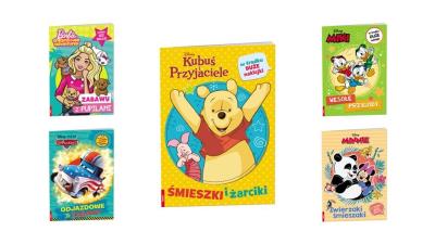 Okładka książki Pakiet książek z naklejkami i zadaniami (5szt)