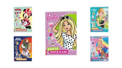 Okładka książki Pakiet książek z zadaniami i naklejkami (5szt)