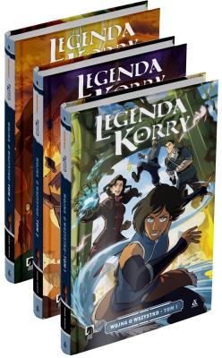 Okładka książki Pakiet Legenda Korry. Wojna o wszystko. Tom 1-3