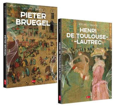Okładka książki Pakiet Malarze Pieter Bruegel / Henri de Toulouse-Lautrec