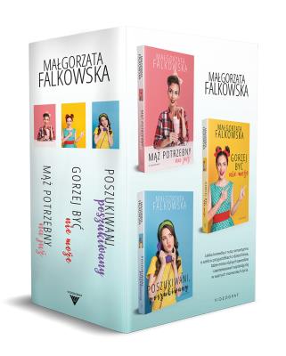 Pakiet - Małgorzata Falkowska Tomy 1-3. Autor: Falkowska Małgorzata. SmakLiter.pl Okładka książki Pakiet - Małgorzata Falkowska Tomy 1-3