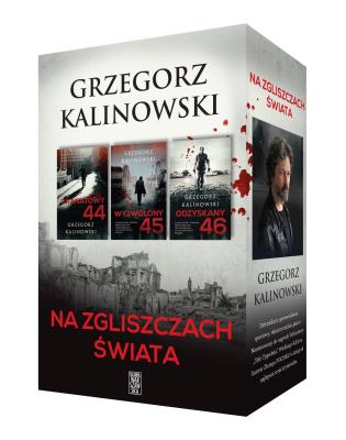 Pakiet: Na zgliszczach świata. Autor: Kalinowski Grzegorz. SmakLiter.pl Okładka książki Pakiet: Na zgliszczach świata