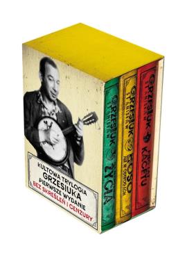 Pakiet: Pięć lat kacetu, Boso,ale w ostrogach.... Autor: Grzesiuk Stanisław. SmakLiter.pl Okładka książki Pakiet: Pięć lat kacetu, Boso,ale w ostrogach...