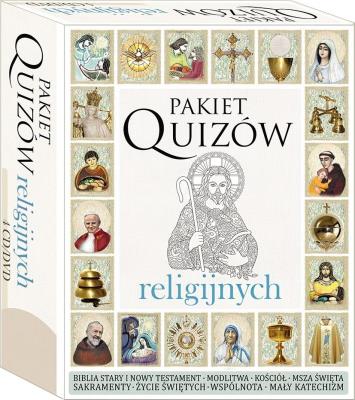 Okładka książki Pakiet quizów religijnych 3DVD + CD