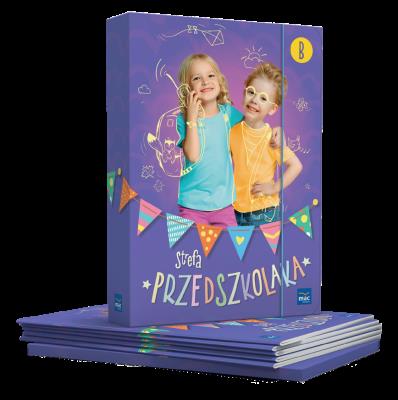 Okładka książki Pakiet Strefa przedszkolaka Poziom B Pięciolatek