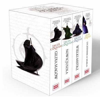 Okładka książki Pakiet Trylogia Czarnego Maga + Uczennica Maga wyd. 2024