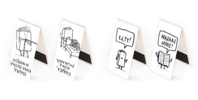 Opakowanie Pakiet zakładki magnetyczne Molom.pl - Czytanie to...