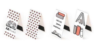 Opakowanie Pakiet zakładki magnetyczne Molom.pl - Jeże