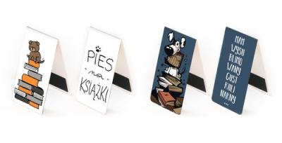 Opakowanie Pakiet zakładki magnetyczne Molom.pl - Psy