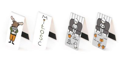 Opakowanie Pakiet zakładki magnetyczne Molom.pl - Zwierzaki z lasu